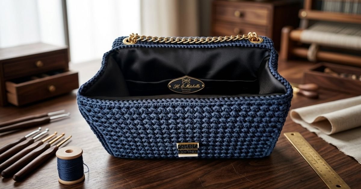 Come foderare una borsa all'uncinetto il segreto per rifiniture da professionista