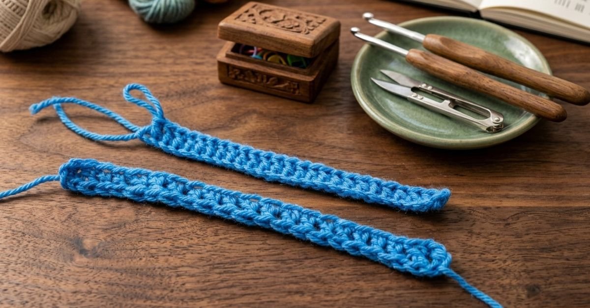 Come iniziare l'uncinetto senza catenelle il trucco per bordi elastici e perfetti