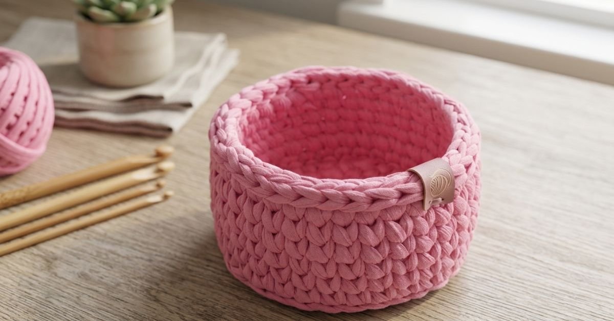 Cosa fare all'uncinetto Crea questo cestino svuotatasche in 15 minuti