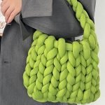 borsa a uncinetto con fettuccia verde 855.jpg