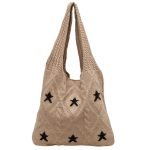 borsa all uncinetto con tracolla borsa a maglia kaki 544.jpg