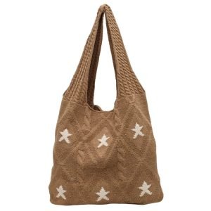 borsa all uncinetto con tracolla borsa a maglia marrone 921.jpg