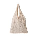 borsa da mare alluncinetto borsa a maglia beige 453.jpg