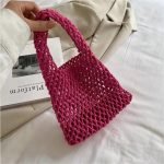 borsa da mare uncinetto rosso rosa 781.jpg
