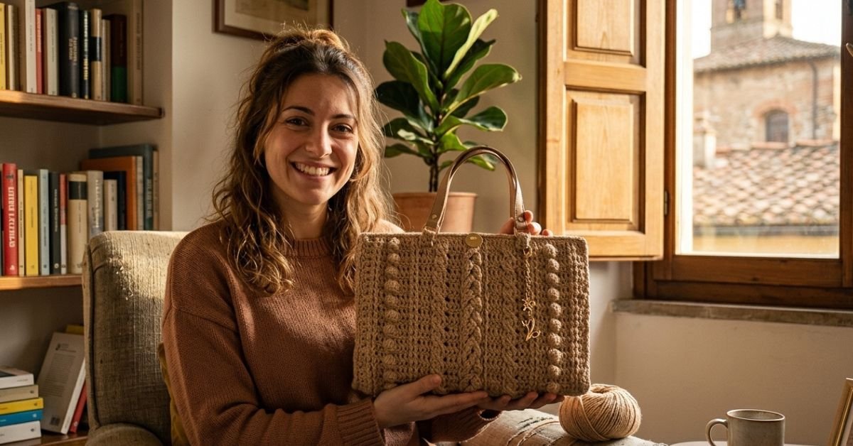 Borse di lana fatte a mano all uncinetto tutorial creare la MG Bag perfetta