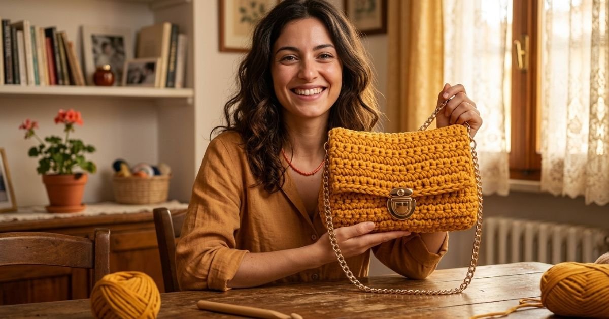 Borse uncinetto facili il trucco per creare la tua borsa Marley in 2 ore