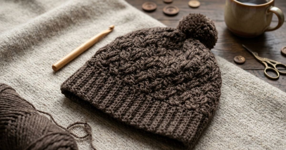 Cappello uncinetto tutorial come creare il punto celtico in pochi passaggi
