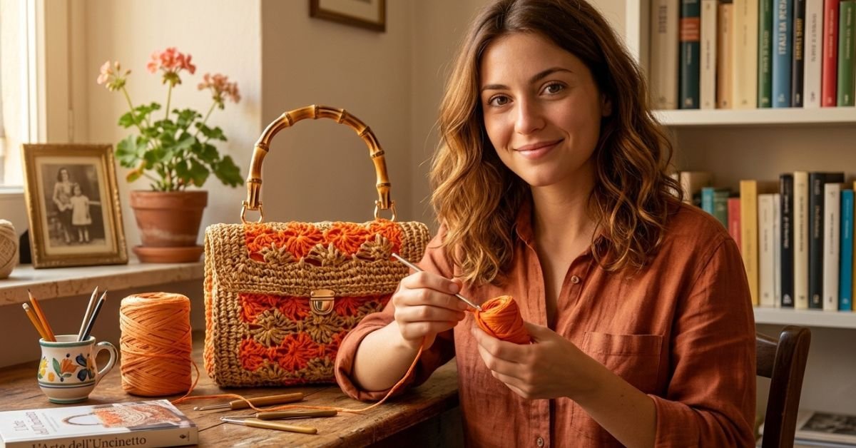 Come attaccare manici in bamboo alla borsa uncinetto il segreto per un look chic