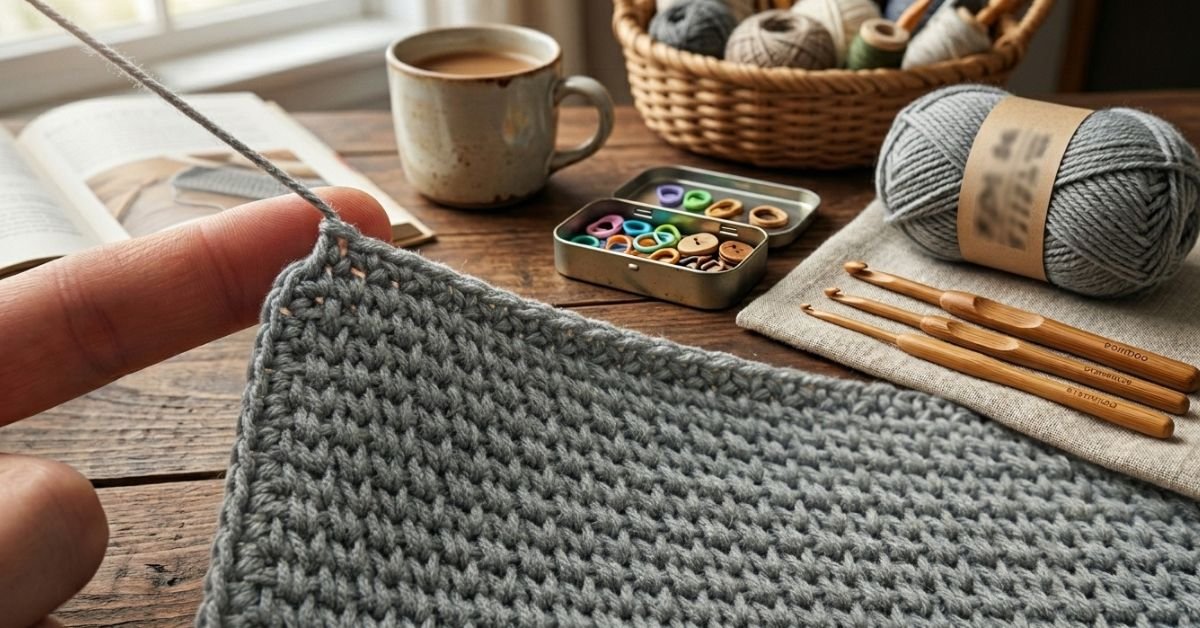 Come chiudere un lavoro all'uncinetto il trucco per un bordo perfetto e senza scalino