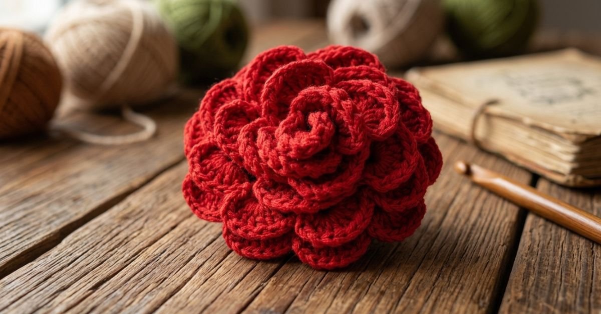 Come fare le rose all uncinetto il tutorial passo dopo passo per tutti