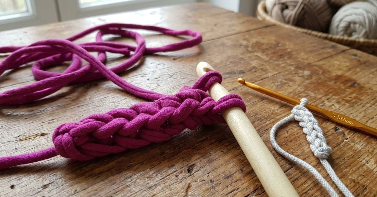 Come fare un cordoncino all'uncinetto il segreto per farlo a sezione quadrata in 2 minuti