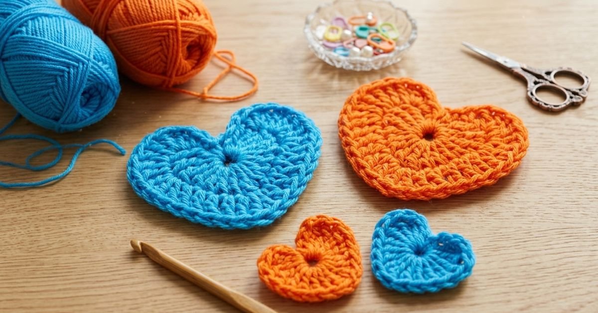 Come fare un cuore all'uncinetto in 5 minuti il trucco per un risultato impeccabile