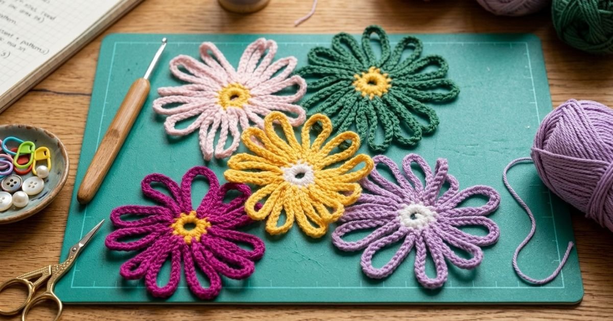 Come fare un fiore all'uncinetto in 5 minuti il metodo per principianti