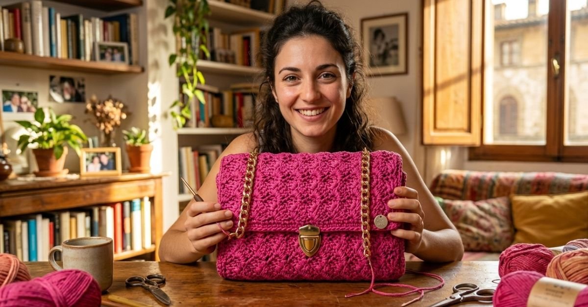 Come fare una borsa all'uncinetto il segreto del Punto Prada per principianti