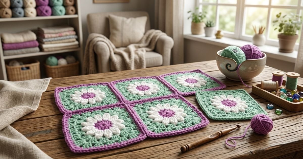 Come unire i quadrati all'uncinetto il metodo ad intreccio che devi conoscere