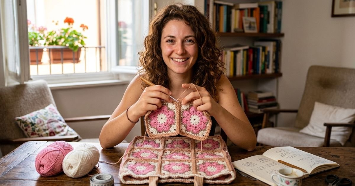 Come unire mattonelle uncinetto per borse il trucco per un effetto perfetto