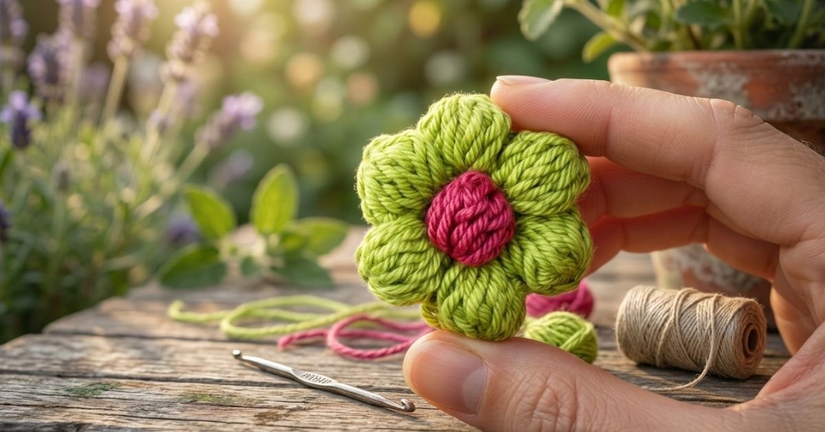 Fiori a uncinetto tutorial come fare il bellissimo fiore puff 3D in pochi minuti