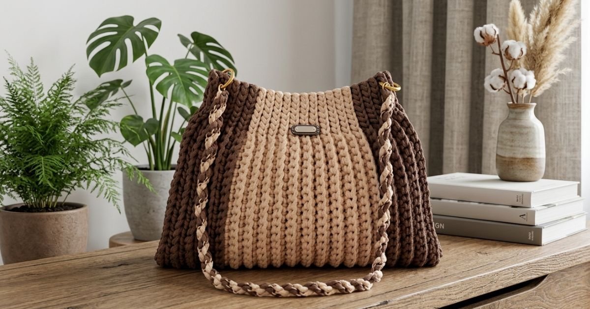 Borsa ad uncinetto tutorial il metodo facilissimo per un risultato di lusso