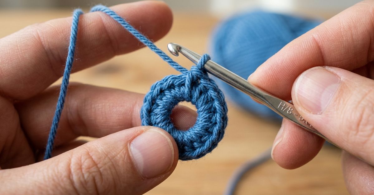 Come fare un cerchio magico all'uncinetto il segreto per iniziare i lavori in tondo