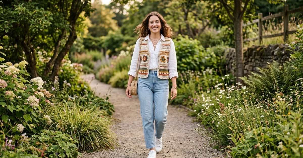 Come fare un gilet all'uncinetto crea un capo alla moda con i punti più belli di oggi