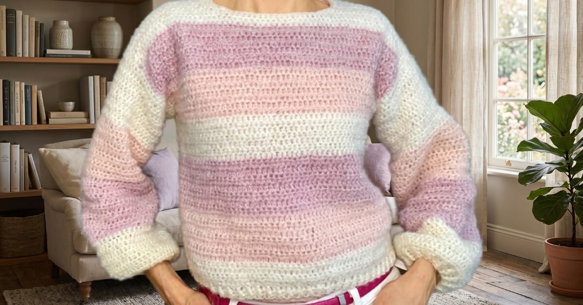 Come fare un maglione all'uncinetto il trucco per un risultato su misura