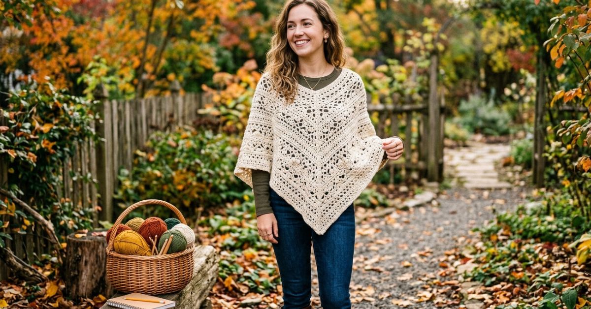 Come fare un poncho all'uncinetto modelli facili da indossare adatti a ogni stagione