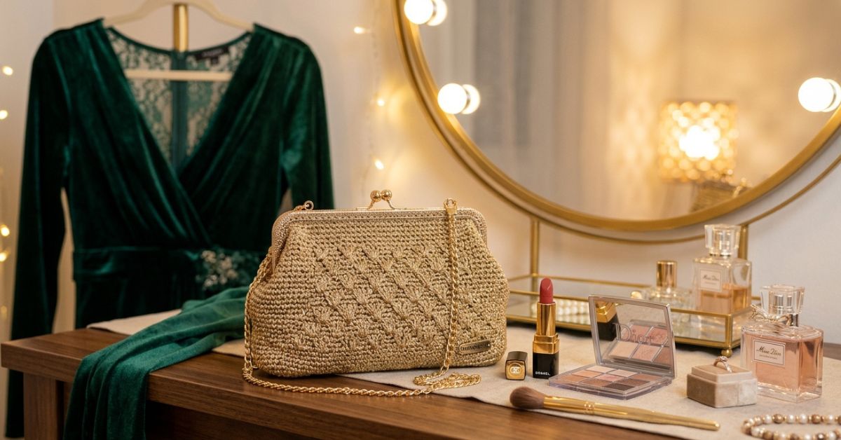 Come fare una clutch all uncinetto realizza una borsa elegante da sera in poche ore