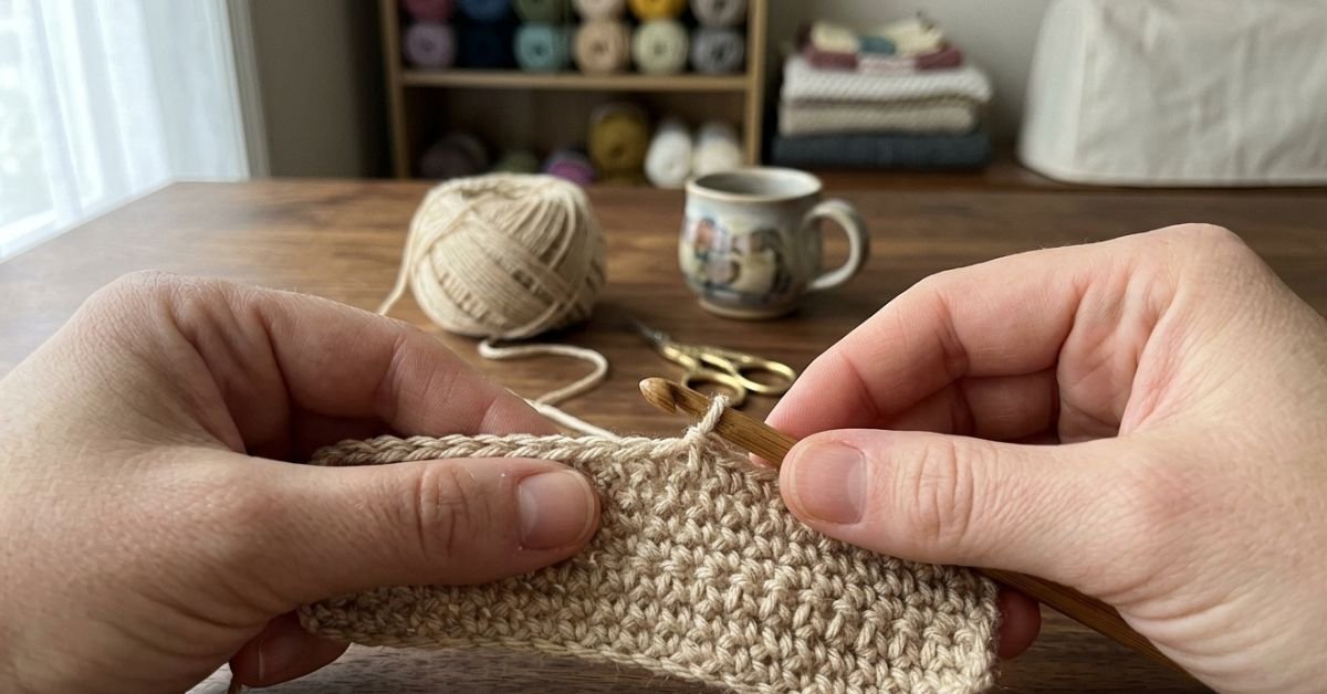 Come unire due lavori all'uncinetto il trucco per una cucitura invisibile