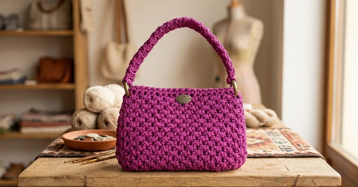 Tutorial borsa all’uncinetto il metodo facilissimo per un risultato di lusso