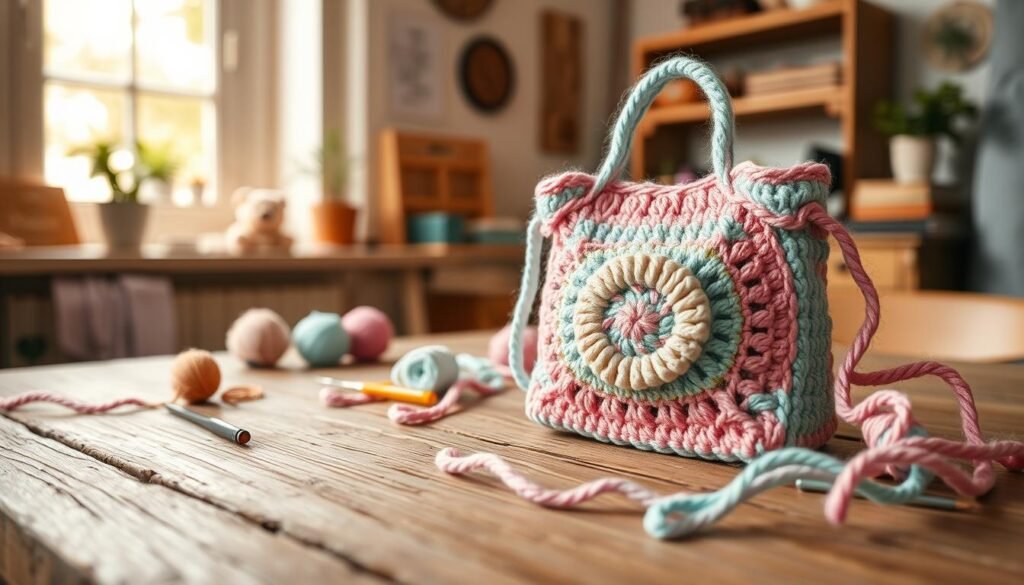 base borsa uncinetto