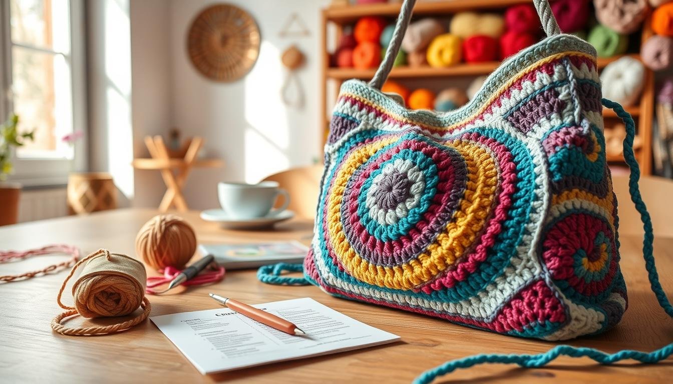 borsa sacchetto uncinetto tutorial