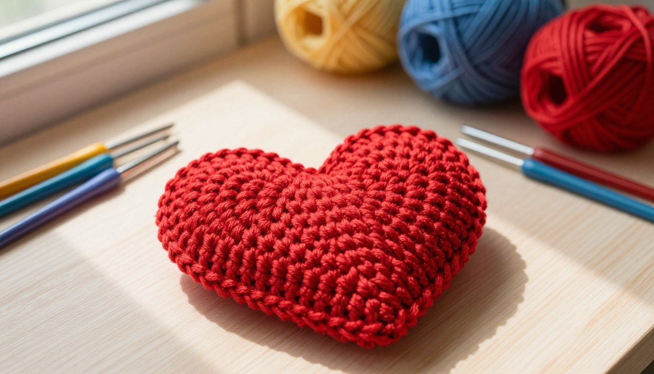 cuore uncinetto tutorial