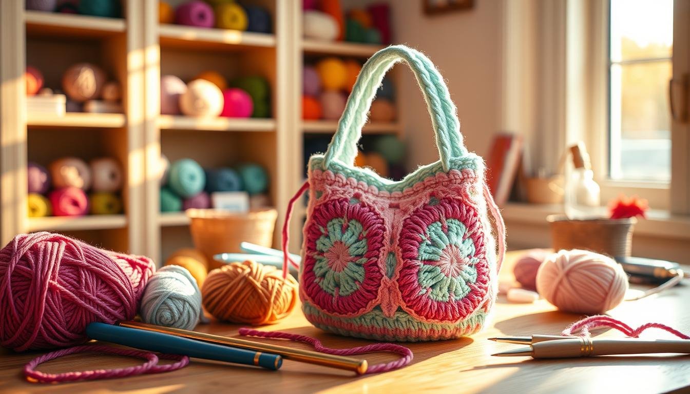 mini borsa uncinetto tutorial