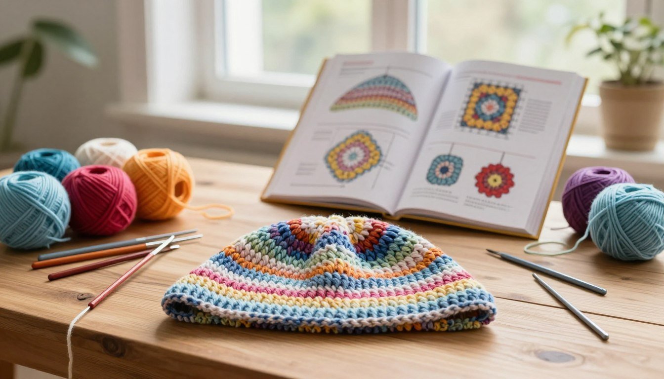 tutorial cappellini uncinetto