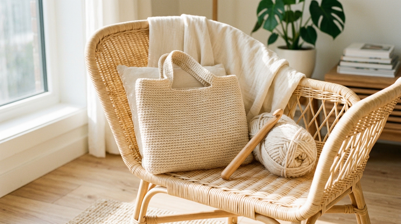 Tutorial borsa uncinetto facile: il progetto perfetto per chi ha appena iniziato a creare