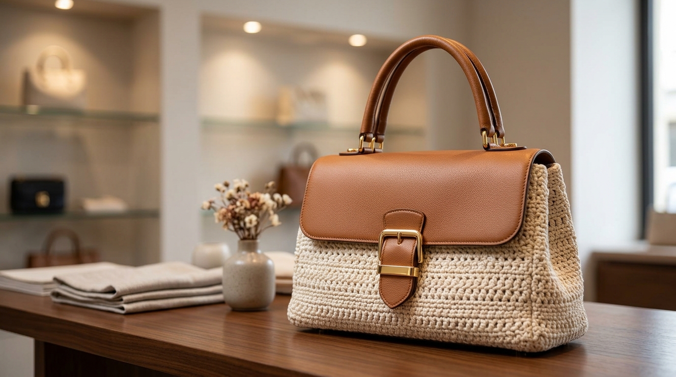 Borsa sacco uncinetto tutorial: come fare una chiusura a coulisse perfetta e senza nodi
