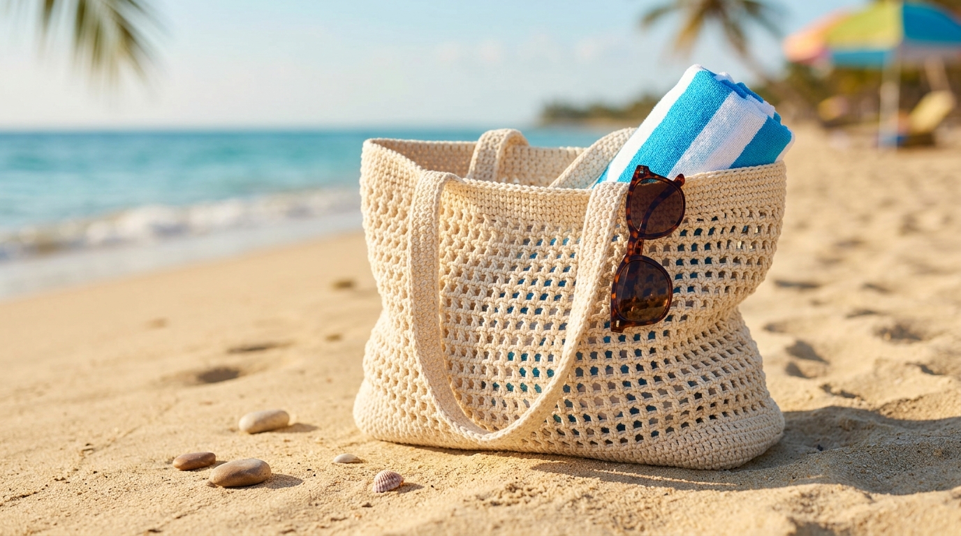 Borsa mare uncinetto tutorial: la borsa da spiaggia perfetta da fare in poche ore a casa