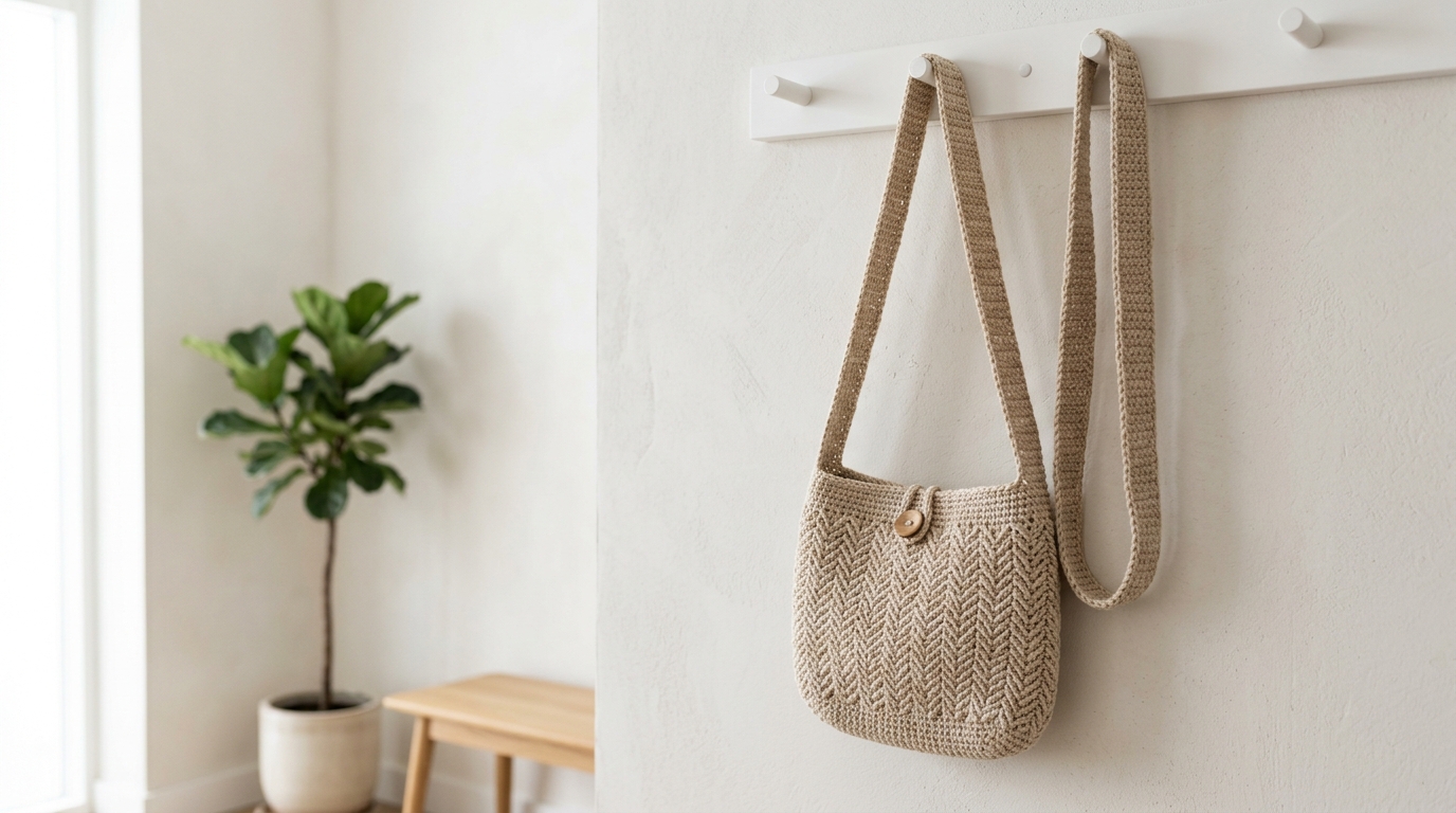 Borsa tracolla uncinetto tutorial: un progetto versatile spiegato passo dopo passo per te