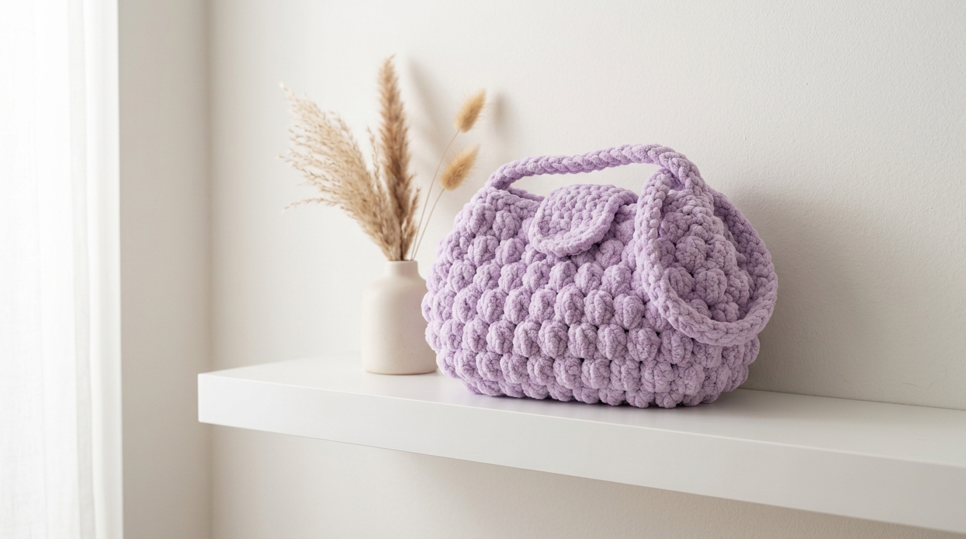 Borsa marshmallow uncinetto tutorial: crea il soffice modello bombato più desiderato di oggi