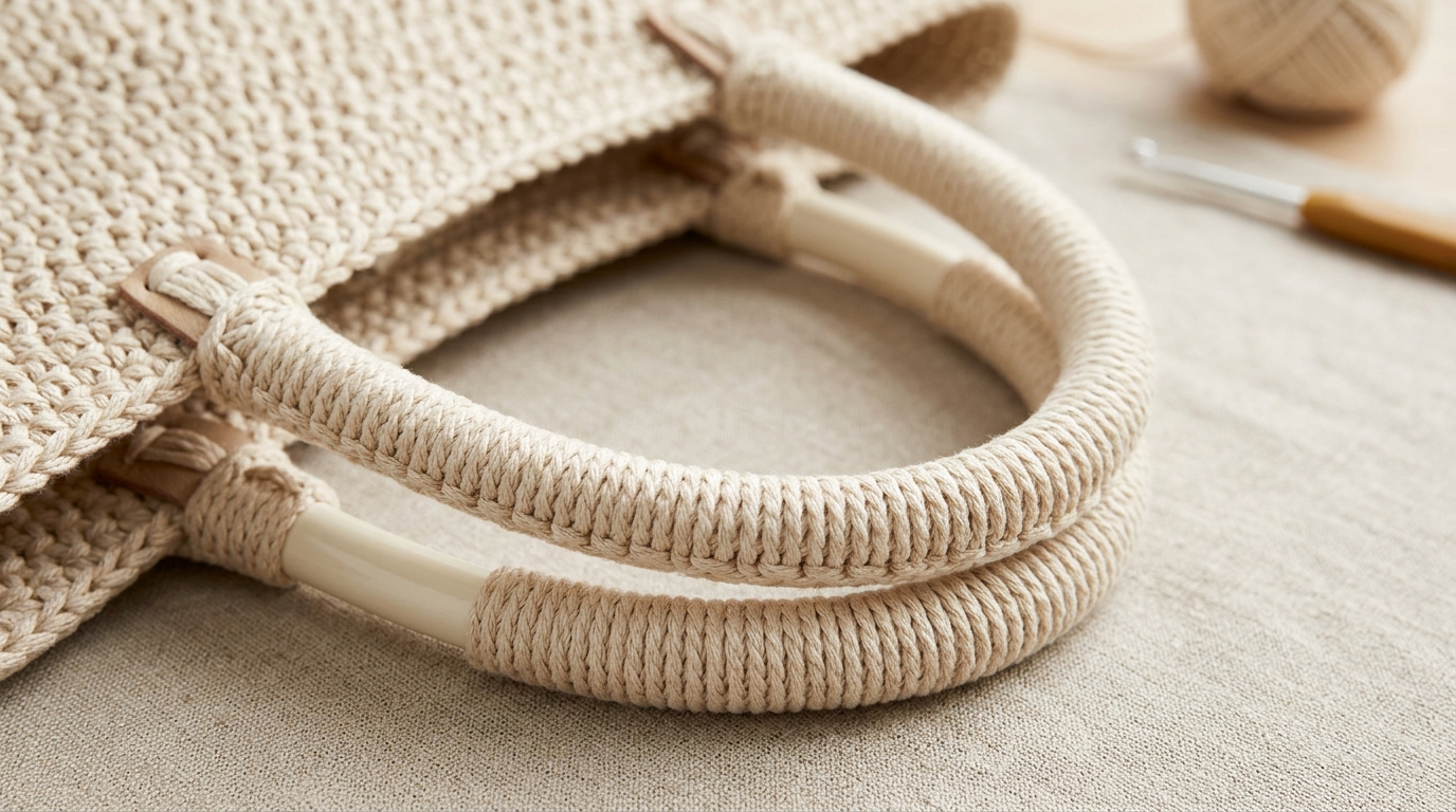 Borsa a mano uncinetto tutorial: scopri come creare manici rigidi e perfetti da sfoggiare