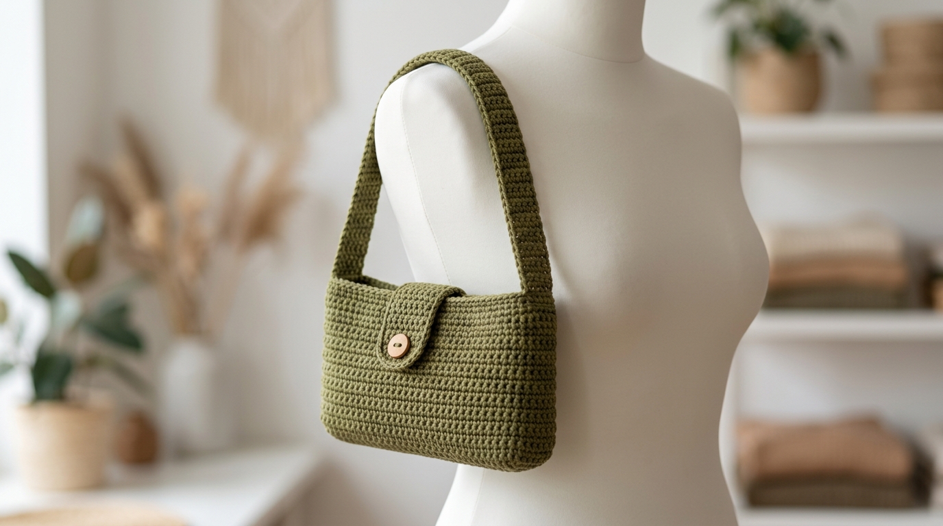 Borsa uncinetto con manici bambù tutorial: lo stile esotico e chic da applicare alla borsa