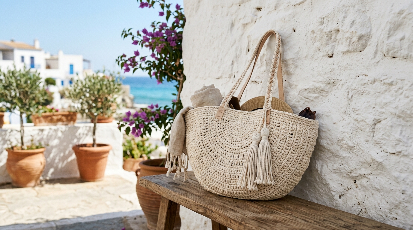 Borsa coffa uncinetto tutorial: rivisita la tradizionale borsa siciliana in chiave moderna