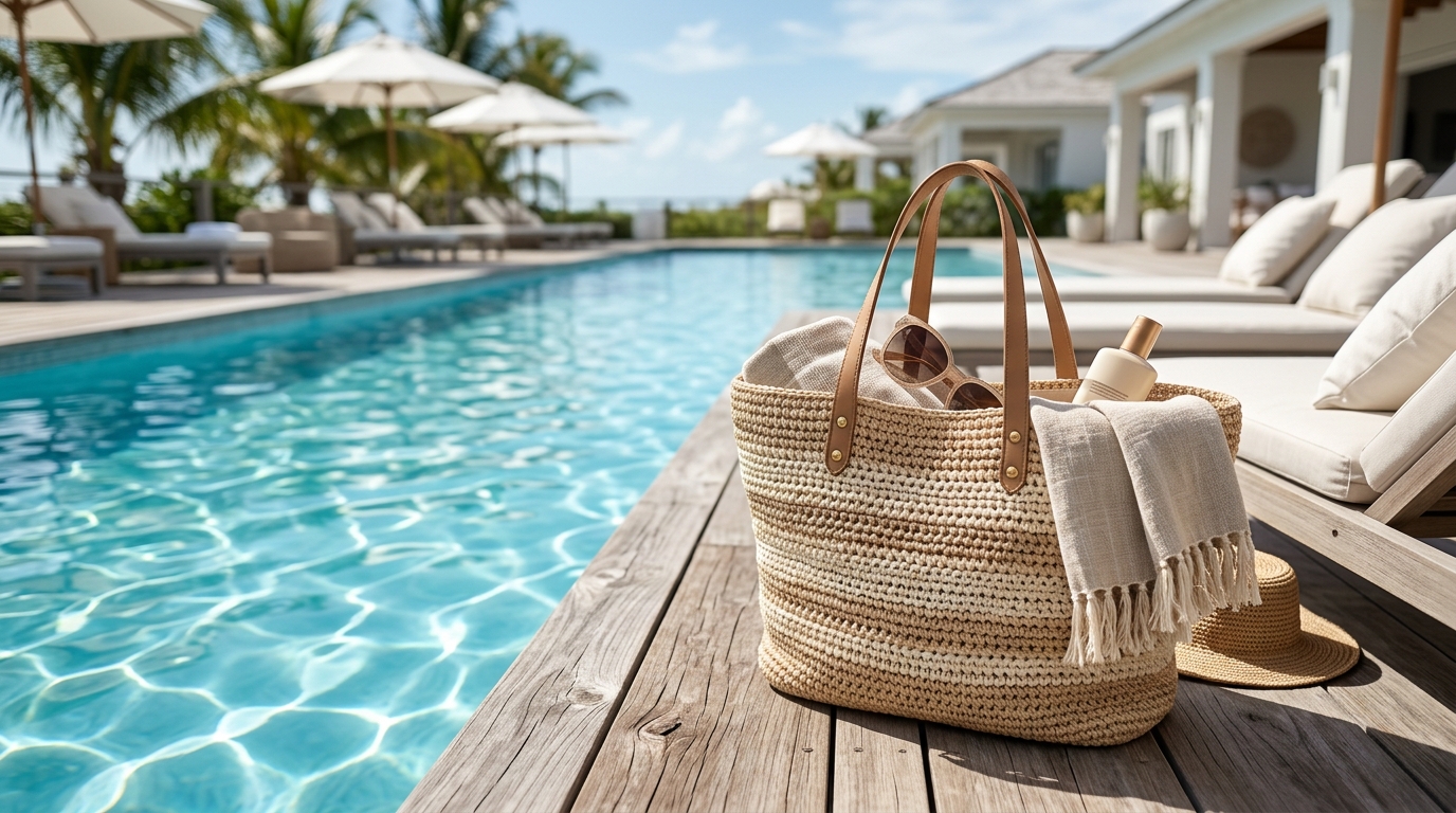 Borsa da spiaggia uncinetto tutorial: accessori fatti a mano per non rinunciare allo stile
